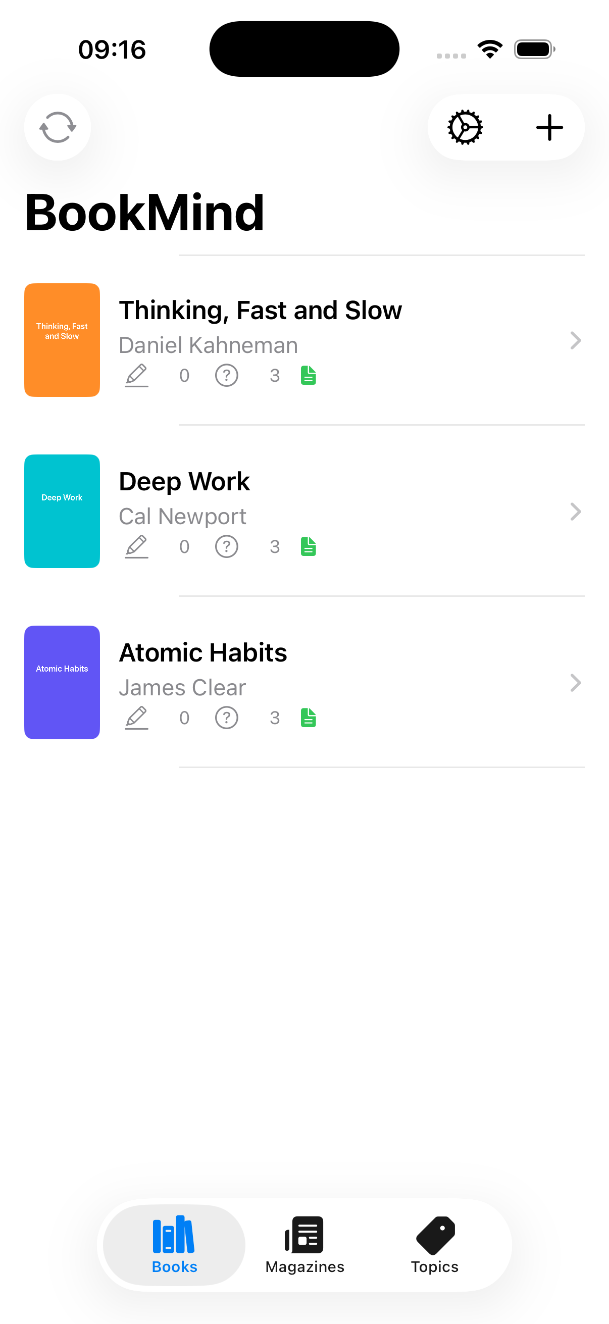 BookMind library