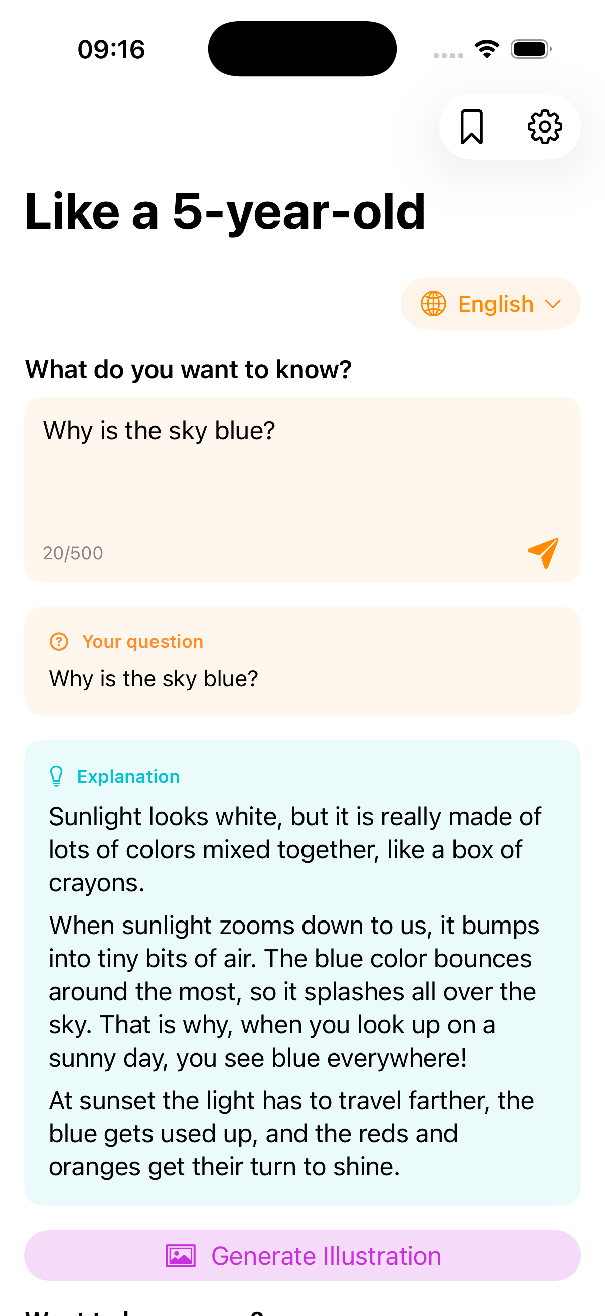 Like a 5-year-old explanation with illustration