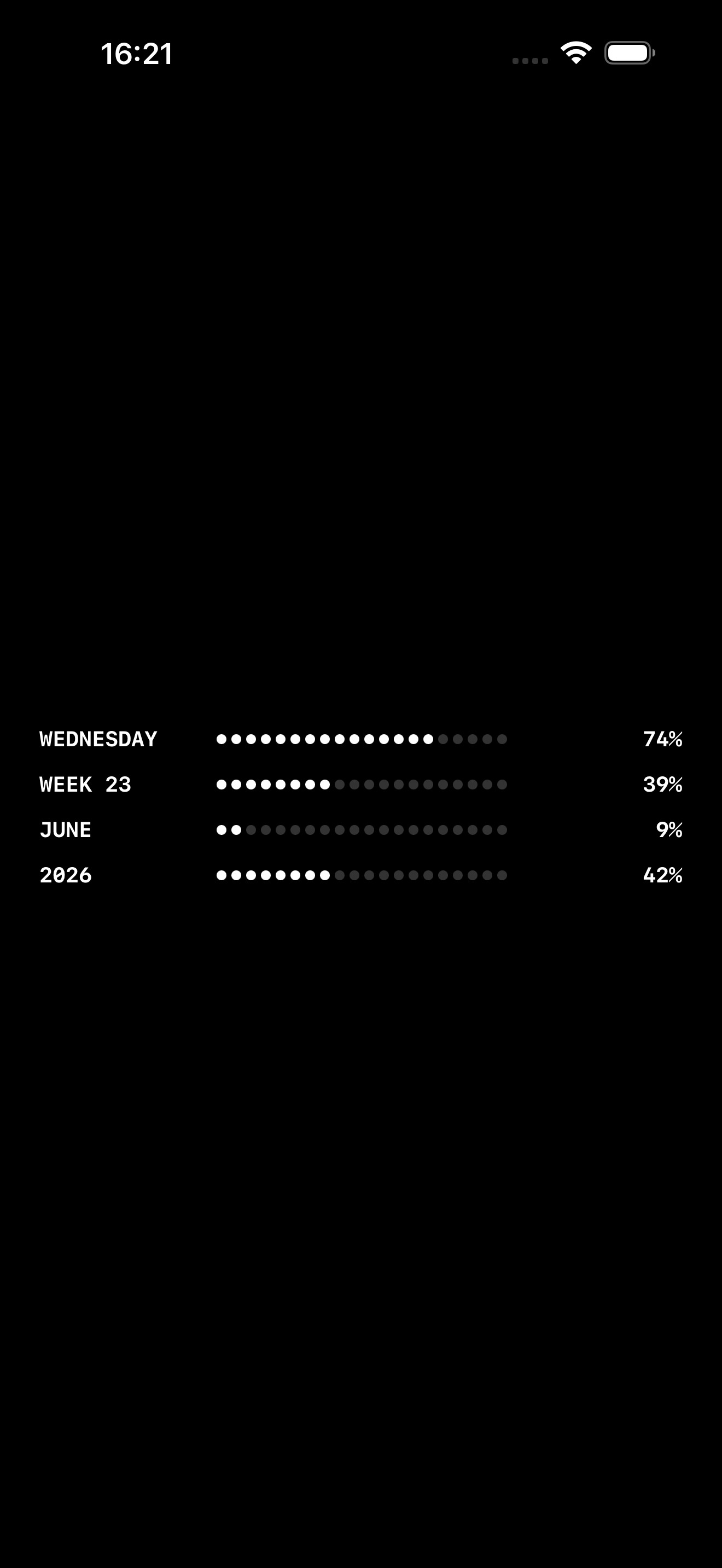 ProgressLife bars